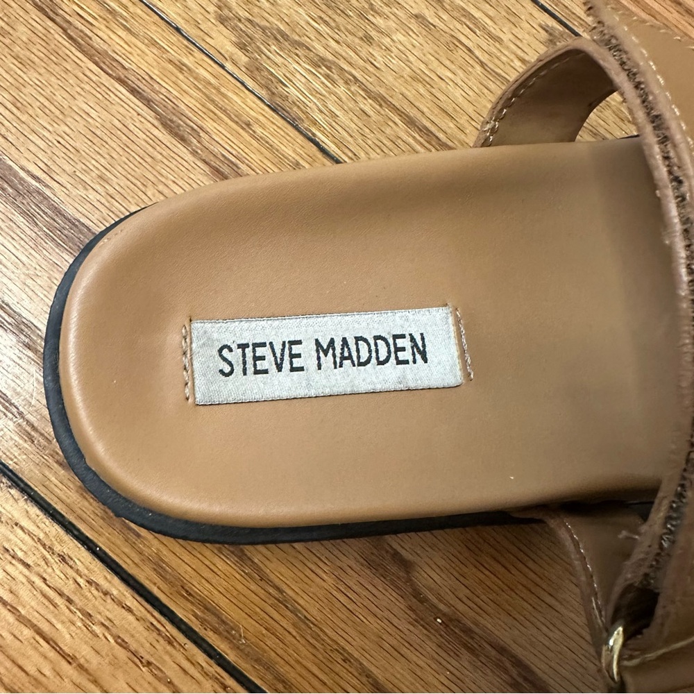 Steve Madden mayven denim slide- Size 7.5 - Picture 6 of 6